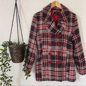 Plaid Peacoat | Rue21